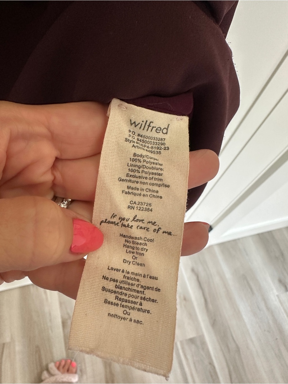 Wilfred Sleeveless Wrap Dress with Pockets | Medium - Picture 5 of 5